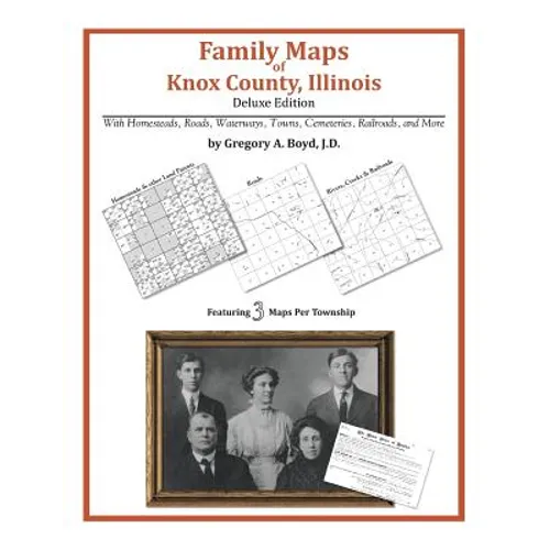 Family Maps of Knox County, Illinois