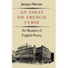 Essay on French Verse: For Readers of English Poetry