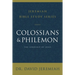 Colossians and Philemon Softcover