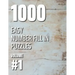 1000 Easy Number Fill In Puzzles Volume #1