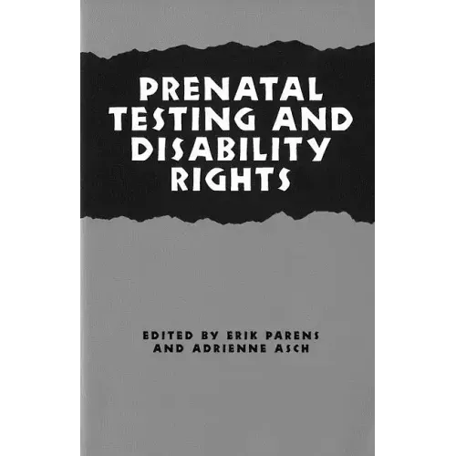 Prenatal Testing and Disability Rights