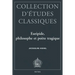 Euripide: Philosophe Et Poete Tragique