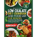 Low Oxalate Diet Cookbook and Food List for Seniors: A Complete Guide with Healthy Recipes and A 30-Day Meal Plan to Manage Kidney Stone