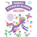 Mindful Sticker by Number: Unicorns