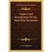 Vespers and Benedictions of the Most Holy Sacrament