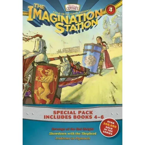 Imagination Station Books 3-Pack: Revenge of the Red Knight / Showdown with the Shepherd / Problems in Plymouth