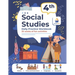 4th Grade Social Studies: Daily Practice Workbook 20 Weeks of Fun Activities History Civic and Government Geography Economics + Video Explanations for