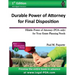 Durable Power of Attorney for Final Disposition: Fillable Power of Attorney (POA Only) For Your Estate Planning Needs