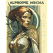 Alphonse Mecha: A Biomechanical Art Nouveau Coloring Book for Adults