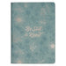 Christian Art Gifts Classic Journal Be Still & Know Psalm 46:10 Bible Verse, Inspirational Scripture Notebook, Ribbon Marker, Teal Vegan Leather Flexc