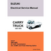 SUZUKI CARRY DA63T Electrical Service Manual & Diagrams