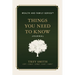 Things You Need to Know
