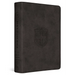 ESV Men's Study Bible (Trutone, Charcoal, Shield Design)