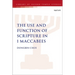 The Use and Function of Scripture in 1 Maccabees