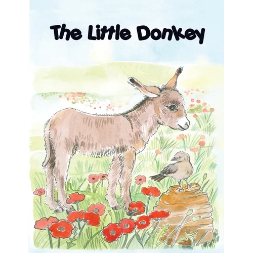THE LITTLE DONKEY, children's colouring book - Paperback