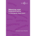 Meaning and Intentionality. A Dialogical Approach