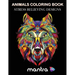 Animals Coloring Book: Coloring Book for Adults: Beautiful Designs for Stress Relief, Creativity, and Relaxation