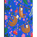 This Is My Super Cute Sloth Puzzle Book: Blue Cover Sloth Puzzle Book With 110 Pages. Tic Tac Toe, Hangman, 4 In A Row & Dots And Boxes Activities Boo