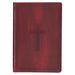 KJV Holy Bible, Thinline Large Print Faux Leather Red Letter Edition - Thumb Index & Ribbon Marker, King James Version, Burgundy