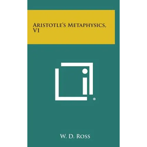 Aristotle's Metaphysics, V1