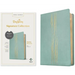 NLT Thinline Reference Bible, Filament Enabled (Leatherlike, Sage, Red Letter)
