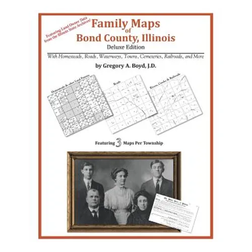 Family Maps of Bond County, Illinois