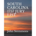 South Carolina 1757 Jury List