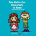 Time Matters For Boys & Girls At Home: A Book on Punctuality Packed With Life Values