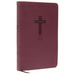 NKJV, Value Thinline Bible, Standard Print, Imitation Leather, Burgundy, Red Letter Edition