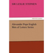Alexander Pope English Men of Letters Series