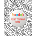 Mandala Adult Coloring Book: Simple Patterns Mandala Coloring Book (mandalas coloring books)
