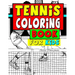 Tennis Coloring Book For Kids