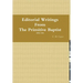Editorial Writings From The Primitive Baptist--Volume 1