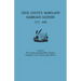 Cecil County, Maryland, Marriage Licenses, 1777-1840