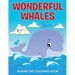 Wonderful Whales Marine Life Coloring Book