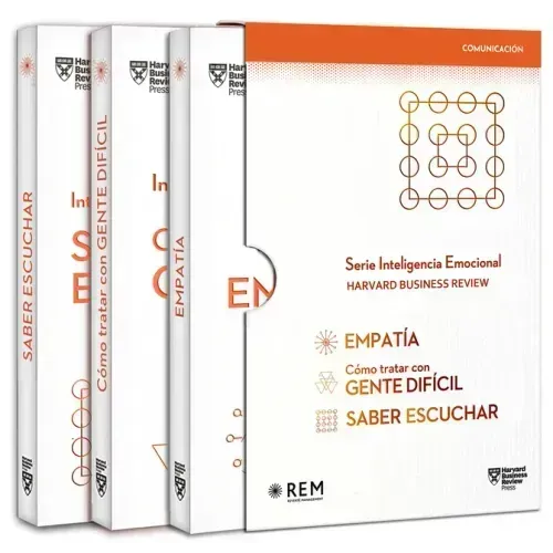 Serie Inteligencia Emocional Hbr. Estuche Comunicación 3 Vols.: Cómo Tratar Con Gente Difícil, Empatía, Saber Escuchar (Slip Case Dealing with Difficu