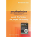 anotherindex: Index for Random House Webster's unabridged dictionary second edition