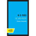 W. B. Yeats: The Later Poetry