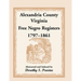 Alexandria County, Virginia Free Negro Register, 1797-1861