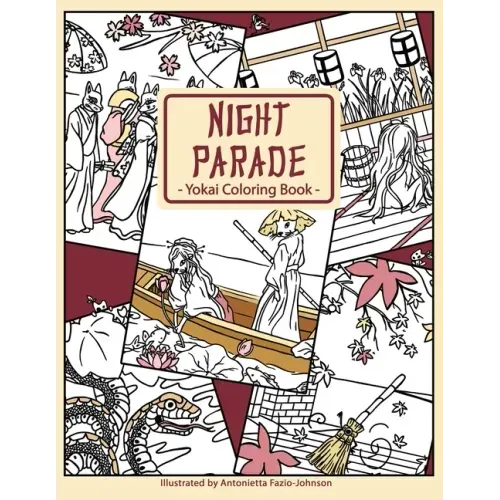 Night Parade: Yokai Coloring Book