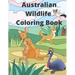Australian Wildlife Coloring Book: 25 Fun and Relaxing Australian Animals Coloring Pages