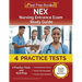 NEX Nursing Entrance Exam Study Guide: 4 Practice Tests and NLN Prep [Includes Detailed Answer Explanations]