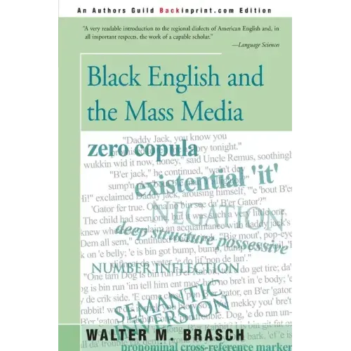 Black English and the Mass Media