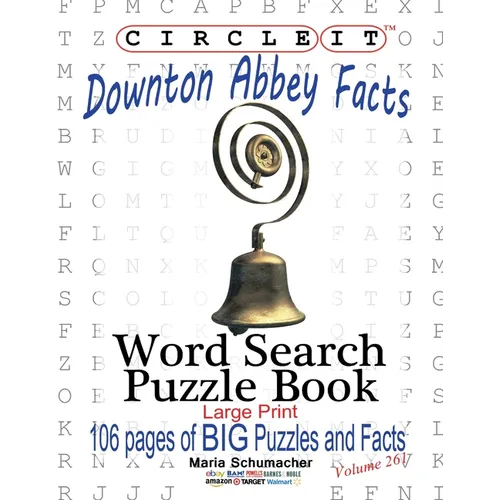 Circle It, Downton Abbey Facts, Word Search, Puzzle Book