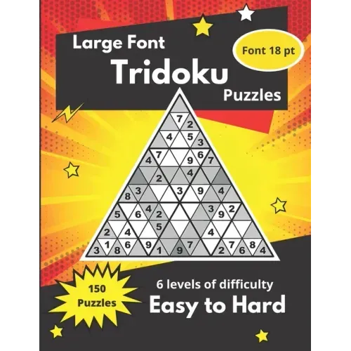 Tridoku Puzzles: Triangular-Sudoku Puzzles for adults and seniors
