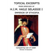Topical Excerpts from Speeches of H.I.M. Haile Selassie I