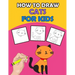 How To Draw Cats For Kids: Directed Drawing Books For Kids, Finish The Drawing For Kids With Cat Coloring Pages, Learn How To Draw Cats In Simple Step