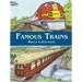 Famous Trains Coloring Book