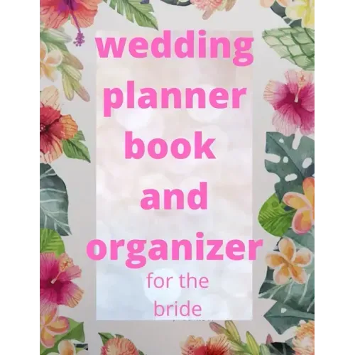 wedding planner book and organizer for the bride