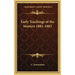 Early Teachings of the Masters 1881-1883